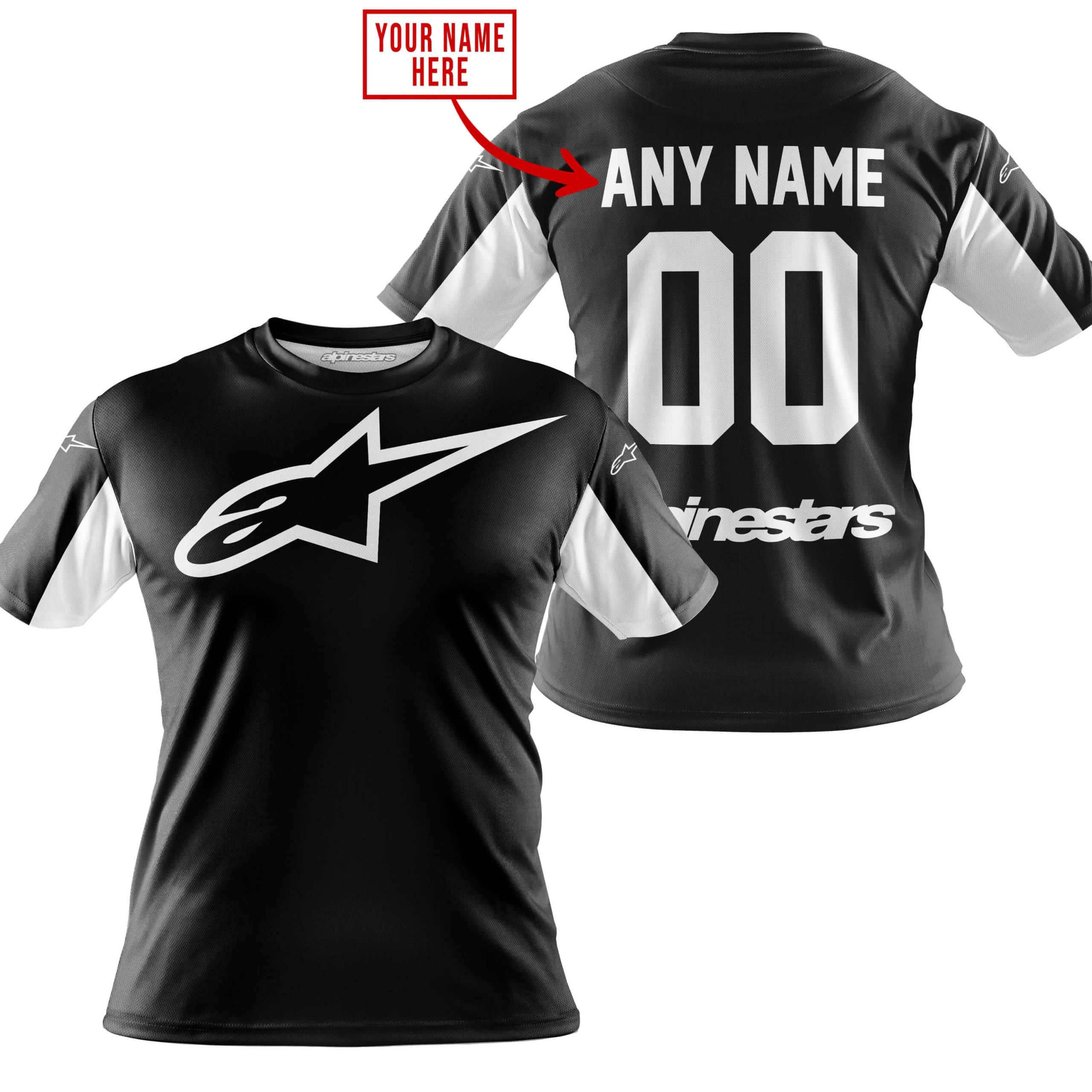 CUSTOM NAME RACING - LIMITED EDITION - ALPINESTARS - WHITE view 4