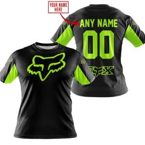 Custom name BraapGirls CUSTOM NAME RACING – LIMITED EDITION – FOX RACING – NEON Brands for motocross girls and dirt bike riders - Brands view 2