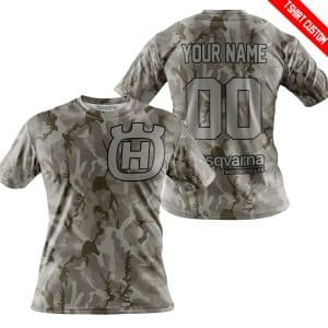 Custom name BraapGirls LIMITED EDITION PRODUCTS – US ARMY V2 – HUSQVARNA RACING – CUSTOM NAME Brands for motocross girls and dirt bike riders - Brands view 2