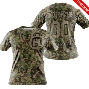 Custom name BraapGirls LIMITED EDITION PRODUCTS – US ARMY V3 – HUSQVARNA RACING – CUSTOM NAME Brands for motocross girls and dirt bike riders - Brands view 2