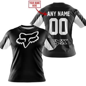 Custom name BraapGirls CUSTOM NAME RACING – LIMITED EDITION – FOX RACING – WHITE Brands for motocross girls and dirt bike riders - Brands view 2