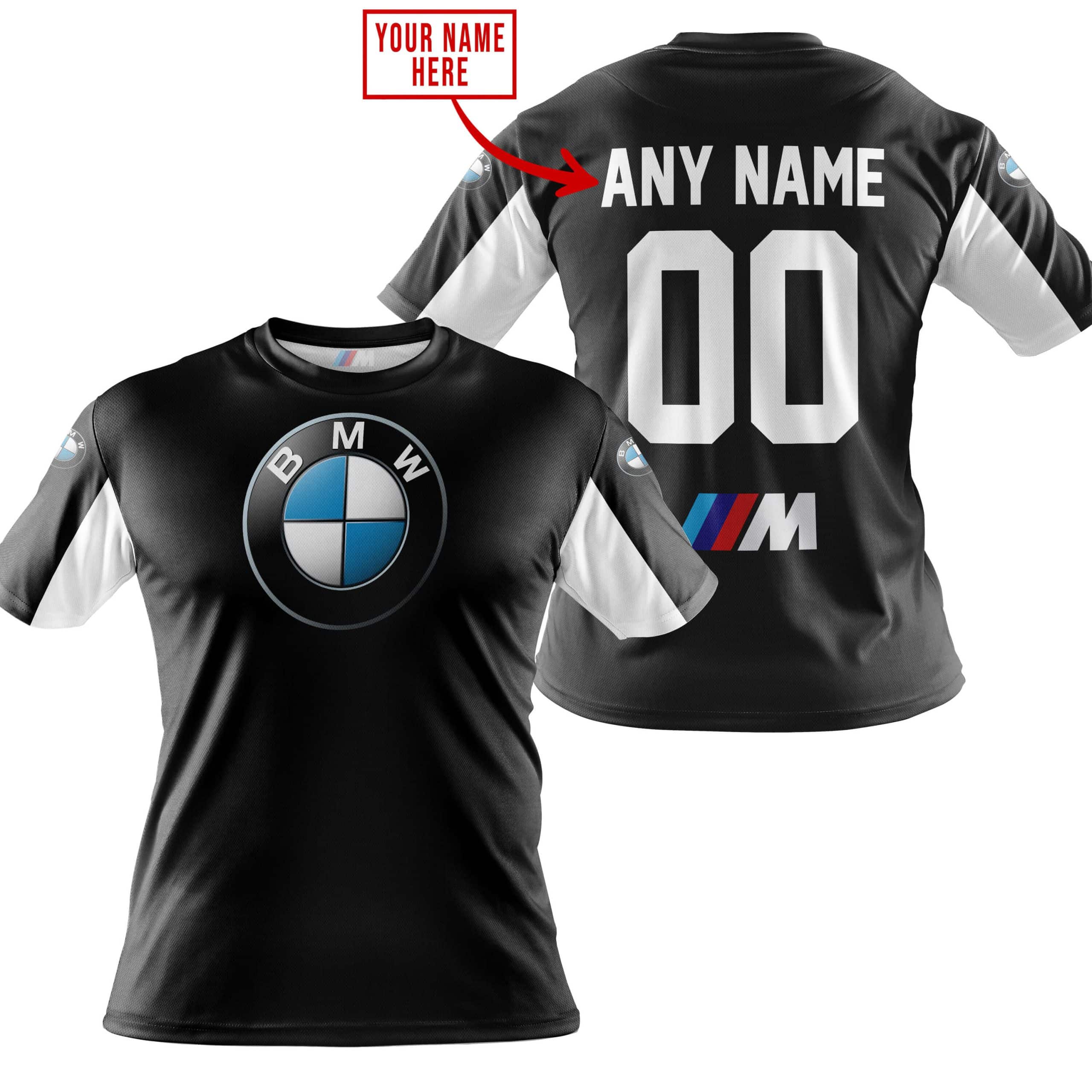 CUSTOM NAME RACING - LIMITED EDITION - BMW - WHITE view 4