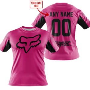 Custom name BraapGirls CUSTOM NAME RACING – LIMITED EDITION – FOX RACING V2 – PINK 1 Brands for motocross girls and dirt bike riders - Brands view 2