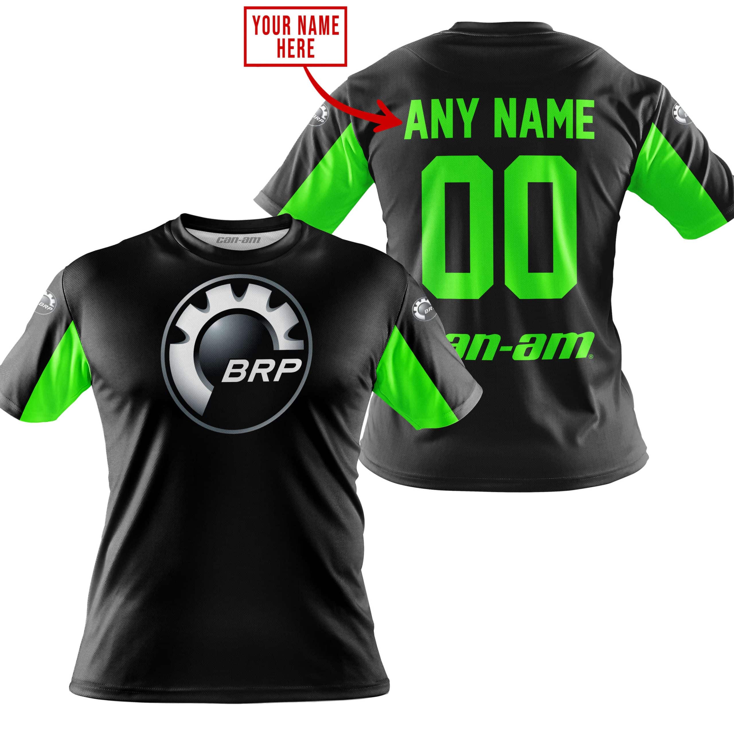 CUSTOM NAME RACING - LIMITED EDITION - CAN AM - GREEN view 4