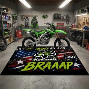 Braap Rug – Kawasaki Racing USA 250th Anniversary