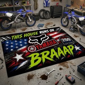 Braap Rug – Yamaha Racing USA 250th Anniversary