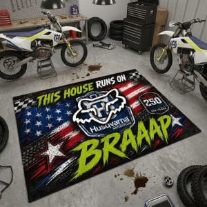 Braap Rug – Husqrvana Racing USA 250th Anniversary