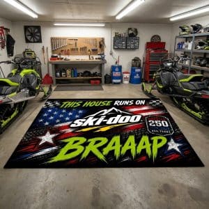 Braap Rug – Ski-Doo Snowmobile Racing USA 250th Anniversary