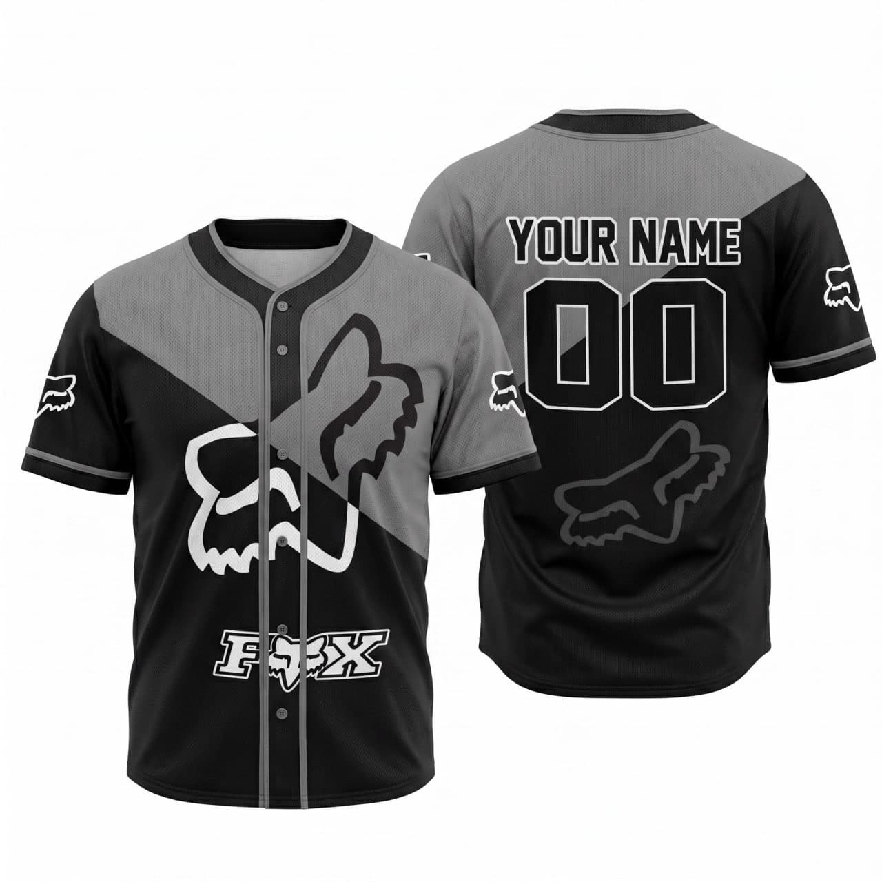 Braapgirls - X4 Supercross Baseball Jersey Hoodie view 4