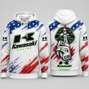 Kawasaki Racing Shut The Fuck Up X46 Hoodie