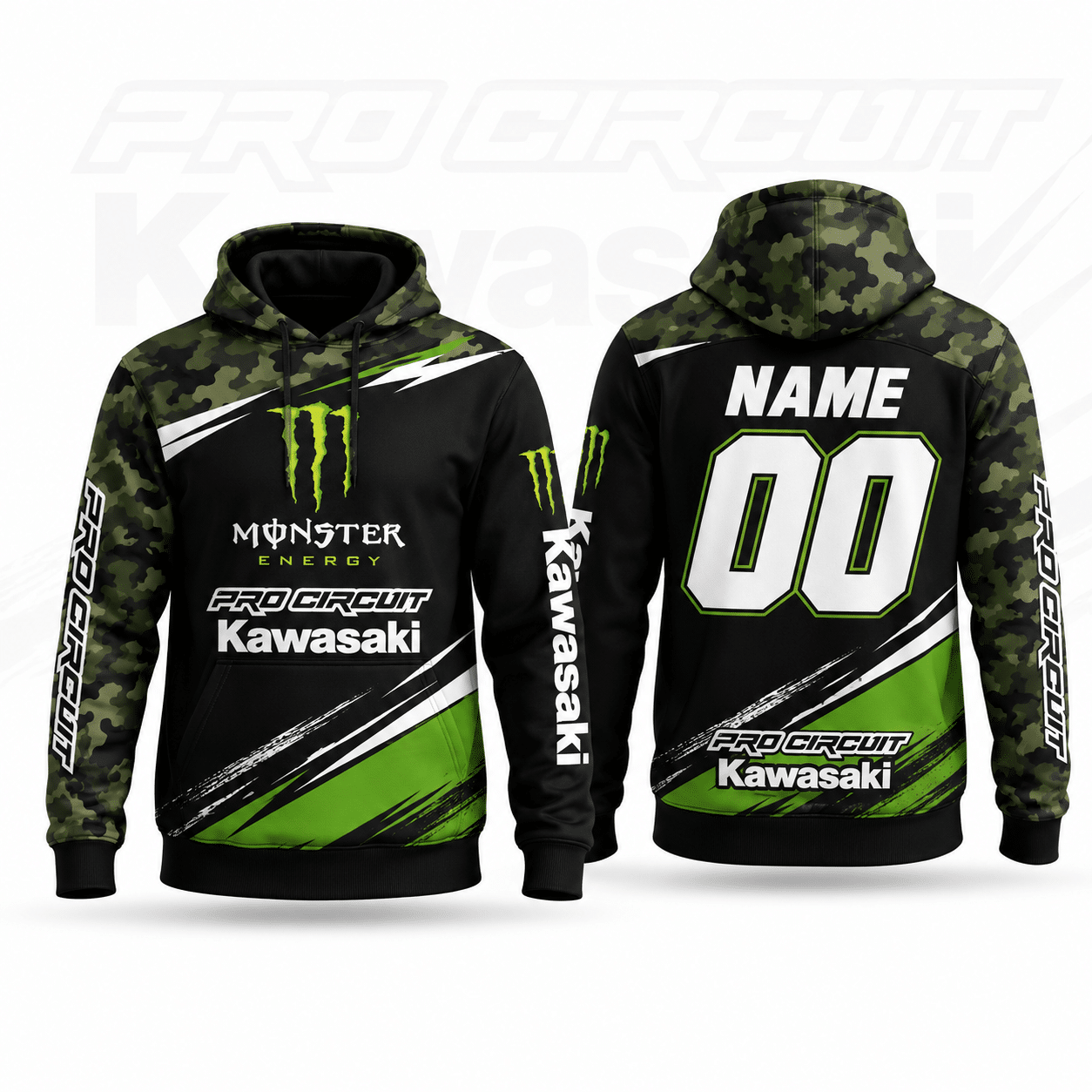 AMA Monster Energy Pro Circuit Kawasaki