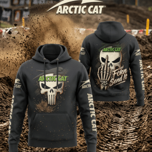 Motocross Hoodie – Fckn Send It – Arctic Cat