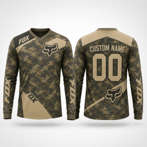 Custom name 250 Anniversary Hunting Camouflag Fox Racing Custom Name X40 Fox Racing for motocross girls and dirt bike riders - Fox Racing view 3