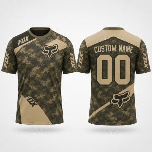 Custom name 250 Anniversary Hunting Camouflag Fox Racing Custom Name X40 Fox Racing for motocross girls and dirt bike riders - Fox Racing view 4