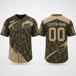 Custom name 250 Anniversary Hunting Camouflag Fox Racing Custom Name X40 Fox Racing for motocross girls and dirt bike riders - Fox Racing view 1