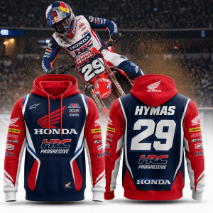 Chance Hymas Team Honda HRC Progressive 250SX AMA Supercross 2026 Premium Hoodie