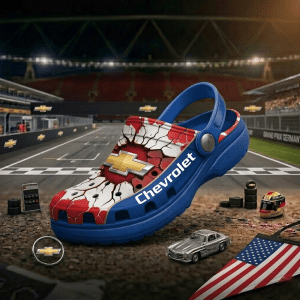 Chevrolet Inspired Clogs Shoes