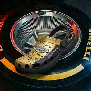Comtoyou Racing Inspired Clogs Shoes For Men Woman and Kids