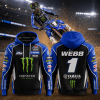 Cooper Webb Monster Energy Yamaha Star Racing AMA Supercross 2026 Premium Hoodie