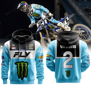 Cooper Webb Monster Energy Yamaha Star Racing AMA Supercross Premium Hoodie