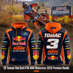 Eli Tomac Red Bull KTM AMA Motocross 2026 Premium Hoodie
