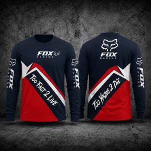 Custom name braapgirls Fox Racing Apparel Braapgirls X24 Fox Racing for motocross girls and dirt bike riders - Fox Racing view 1