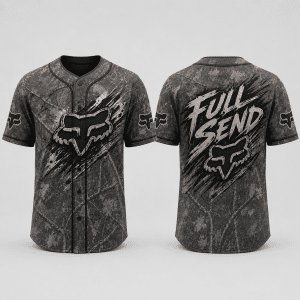 Custom name 250 Anniversary Just Fckn Send It – Fox Racing Blue Hoodie X42 Fox Racing for motocross girls and dirt bike riders - Fox Racing view 4