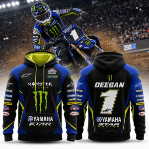 Haiden Deegan Monster Energy Yamaha Star Racing 250SX AMA Supercross 2026 Premium Hoodie