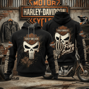 Motor Hoodie – Fckn Send It – Harley Davidson