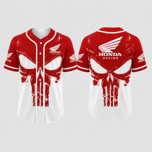 Custom name braapgirls Yamaha Racing Punisher Skull Hoodie X35 Full Custom Name for motocross girls and dirt bike riders - Full Custom Name view 3