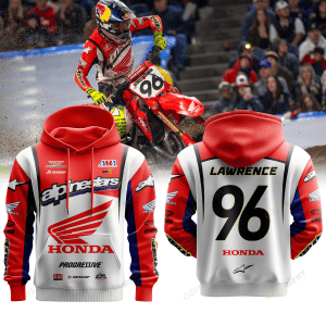 Hunter Lawrence Team Honda HRC AMA Supercross Premium Hoodie