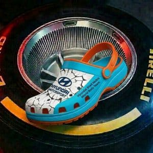Hyundai Shell Mobis World Rally Team Inspired Clogs Shoes For Men Woman and Kids