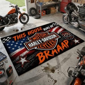 Braap Rug -Harley Davidson USA 250th Anniversary