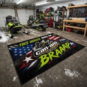 Braap Rug – Can-Am Snowmobile Racing USA 250th Anniversary
