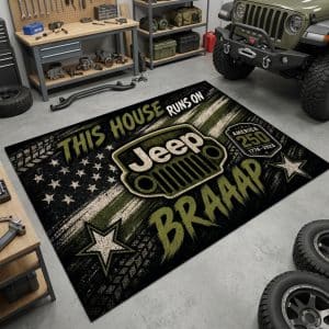 Braap Rug – Jeep Racing USA 250th Anniversary