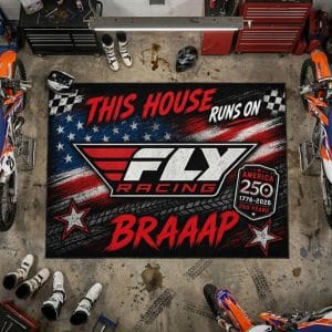 Braap Rug -Fly Racing USA 250th Anniversary