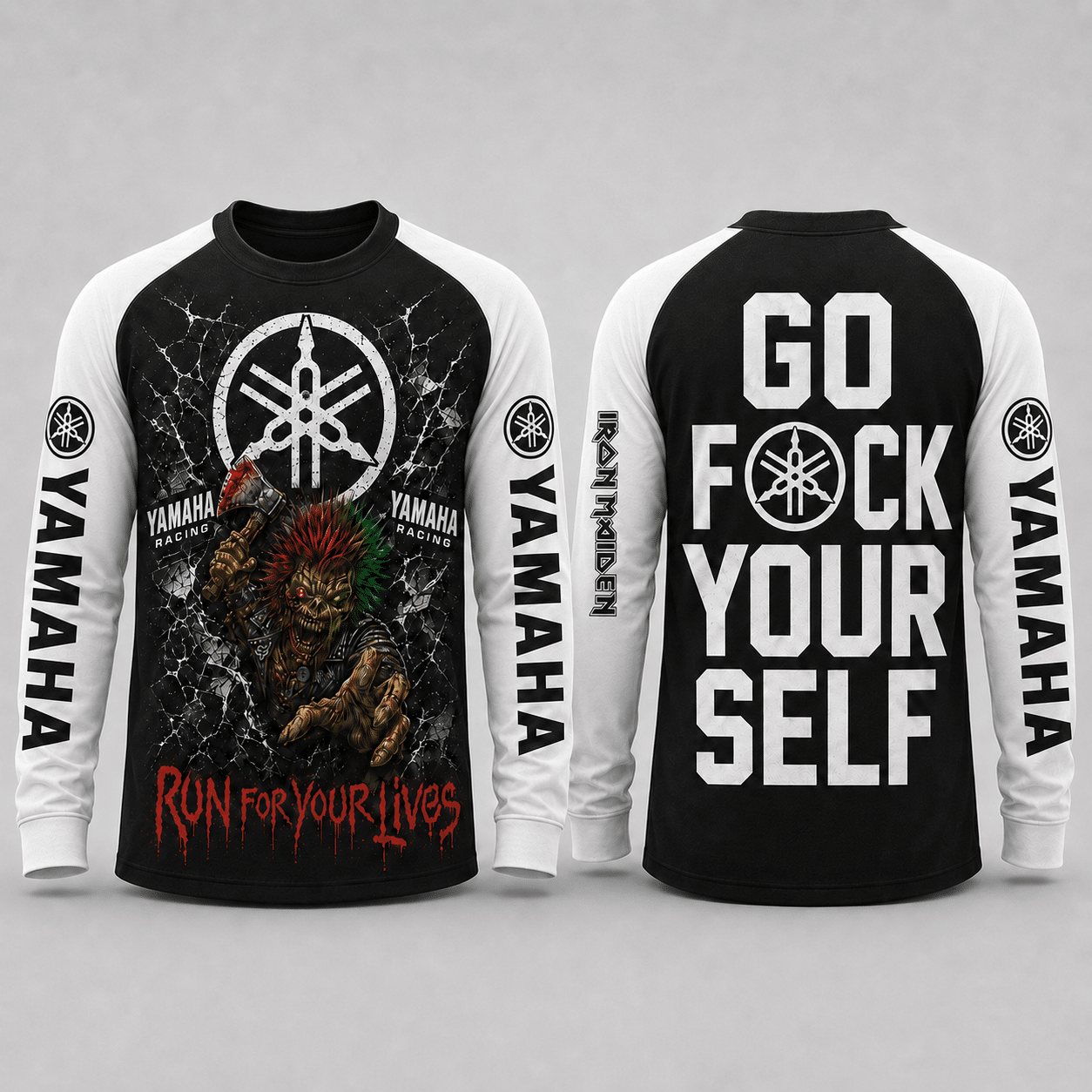 Iron Maiden Yamaha Racing Apparel X23 view 3