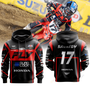 Joey Savatgy Quad Lock Honda AMA Supercross 2026 Premium Hoodie