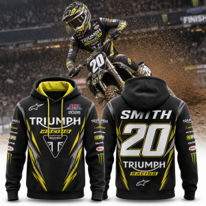 Jordon Smith Triumph Racing AMA Supercross 2026 Premium Hoodie