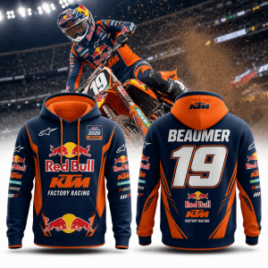 Julien Beaumer Red Bull KTM 250SX AMA Supercross 2026 Premium Hoodie