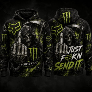 Just Fckn Send It – Fox Racing Monster Enegry Hoodie X42