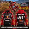 Justin Barcia Troy Lee Designs Red Bull Ducati Factory Racing AMA Motocross 2026 Premium Hoodie