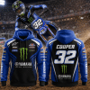 Justin Cooper Monster Energy Yamaha Star Racing AMA Supercross 2026 Premium Hoodie