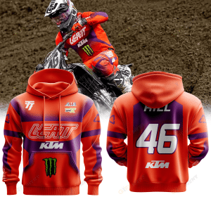 Justin Hill Red Bull KTM AMA Supercross 2026 Premium Hoodie