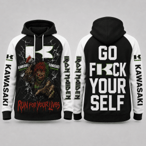 Iron Maiden Kawasaki Racing Apparel X23