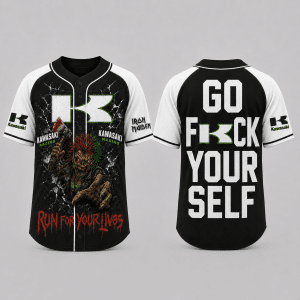 Custom name braapgirls Iron Maiden Kawasaki Racing Apparel X23 Hoodies for motocross girls and dirt bike riders - Hoodies view 3
