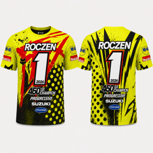 Custom name 2026 AMA Supercross Champion Ken Roczen 2026 Supercross Champion Apparel Hoodies for motocross girls and dirt bike riders - Hoodies view 2