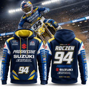 Ken Roczen Progressive Insurance ECSTAR Suzuki AMA Supercross 2026 Premium Hoodie