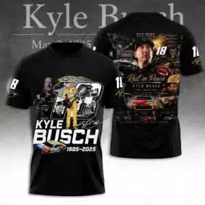 Custom name Kyle Busch Remembering Kyle Busch NASCAR Cup Series Hoodies for motocross girls and dirt bike riders - Hoodies view 1
