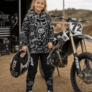 Custom name braapgirls Labubu Fox Racing Just Gonna Send It X21 Fox Racing for motocross girls and dirt bike riders - Fox Racing view 5